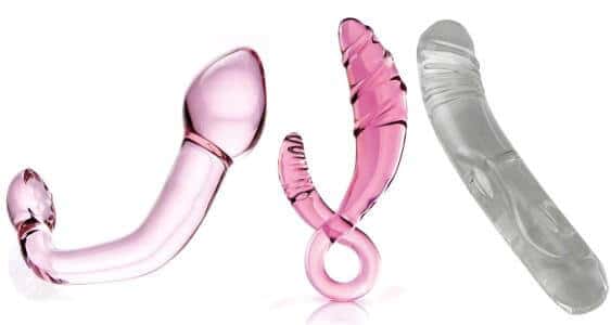 Diferentes tipos de Dildos de Vidro Borossilicato