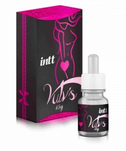 Vulv's é um excitante 4 em 1 que estimula, esquenta, lubrifica e excita.