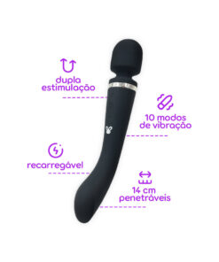 Dona Coelha Bamba03 Dona Coelha Bamba - Vibrador Varinha Mágica