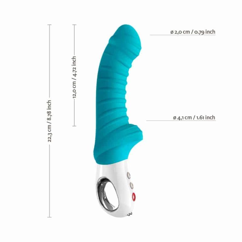Medidas do vibrador Tiger
