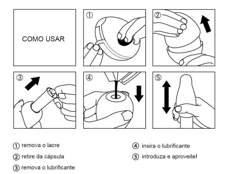 como usar o masturbador tenga