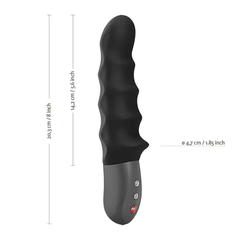 dimensoes do stronic surfer pulsador recarregavel