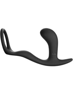 Plug Anal com Anel Peniano Preto