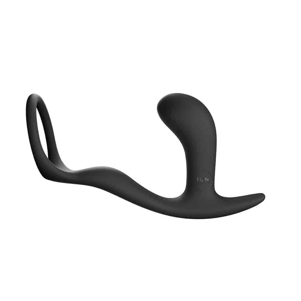 Plug Anal com Anel Peniano Preto