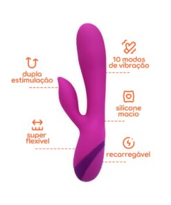 Dona Coelha Borogodo Novo 04 2 Dona Coelha Borogodó - Vibrador Rabbit Recarregável