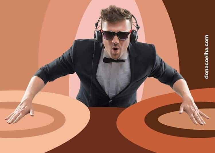 homem de DJ