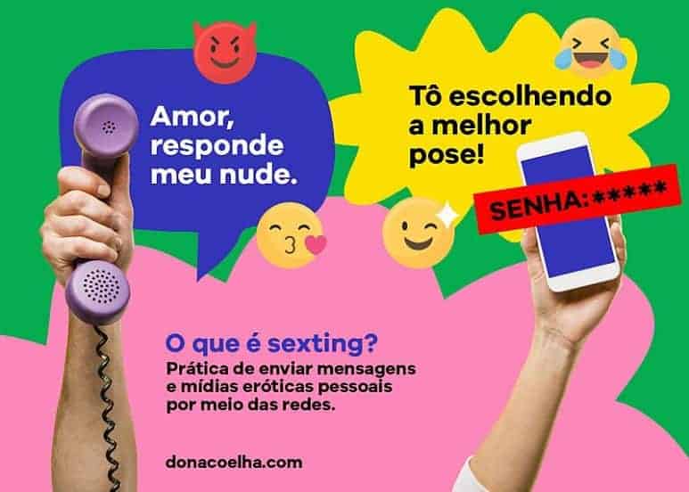 sexting corona vírus covid 19 dona coelha 