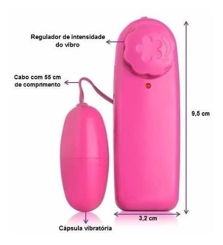 Infográfico do vibrador Bullet Vibe Egg