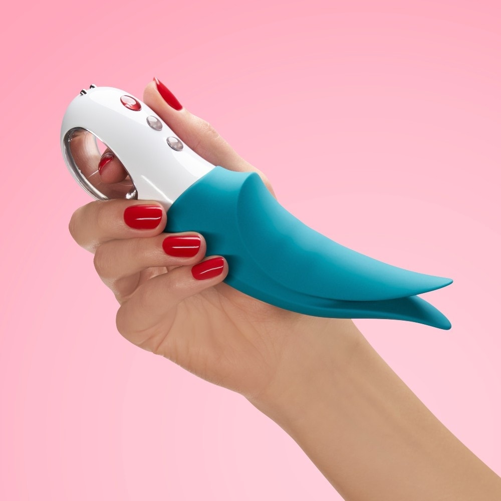 vibrador volta azul recarregável