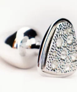 plug anal hard coracao cromado com strass 477 1 20200925105122 Plug Anal Coração com Pedra Cravejada