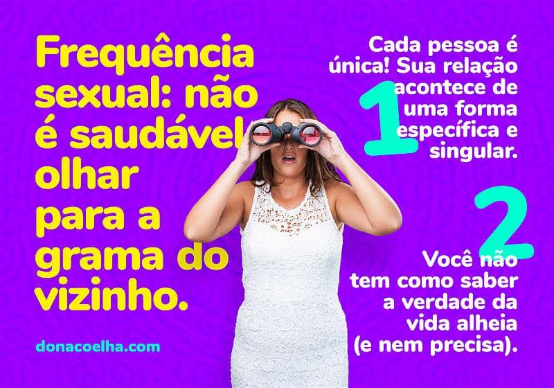 comparar a vida sexual