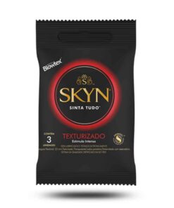 preservativo skyn texturizada