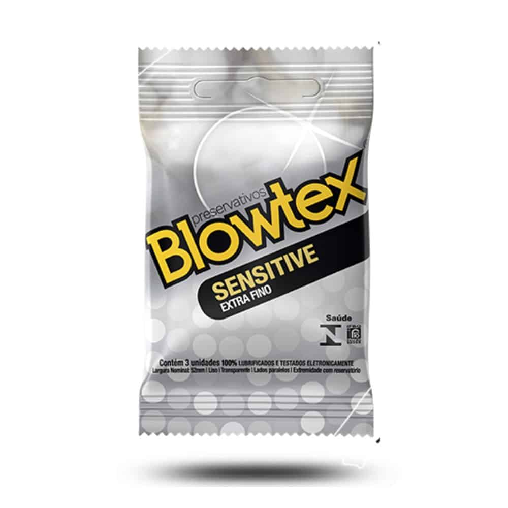 camisinha blowtex sensível