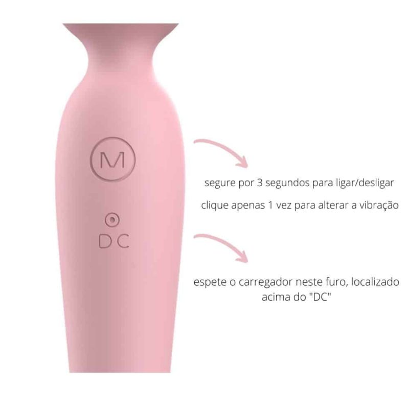como usar a varinha mágica rosa
