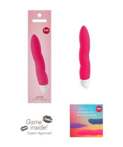 Jazzie Vibrador Personal Rosa Pink da Fun Factory Caixa