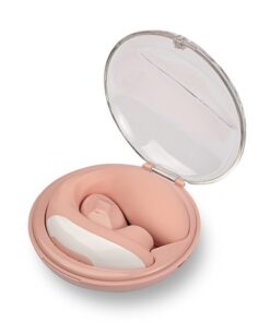 Caixa redonda do Pocket: Sugador e Vibrador