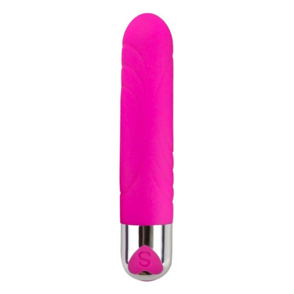Lily Vibrador com Texturas Rosa