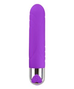 Lily Vibrador com Texturas Roxo