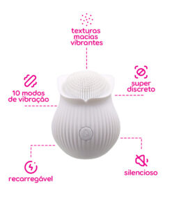 Dona Coelha Lirio Vibrante03 1 Dona Coelha Lírio Vibrante - vibrador de clitóris
