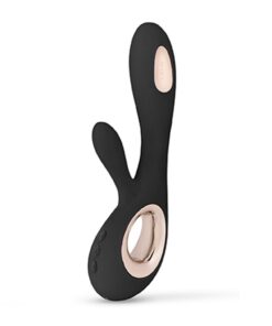 9b145f7ea26349bc840c8bcb14364025 Vibrador rabbit recarregável Soraya Wave Lelo