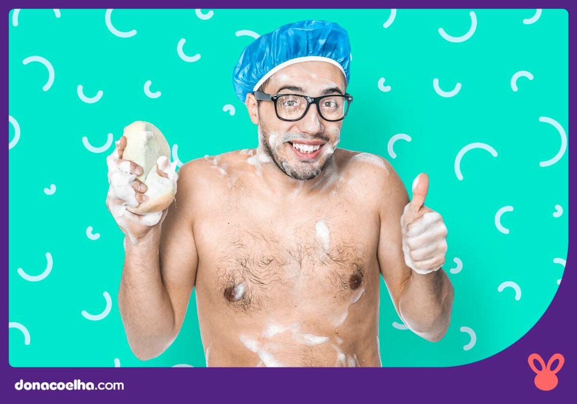 como lavar o penis