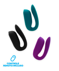 Vibrador de Casal com Controle Remoto Baud