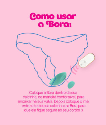 como usar a calcinha vibratória bora dona coelha