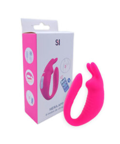 af27fe212f5567456ada1d9d2f02dfb9 Vibrador de Casal Hera com APP