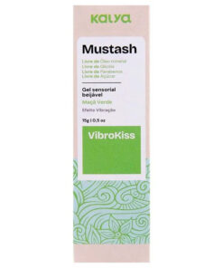 macaverde Gel Beijável Mustash VibroKiss