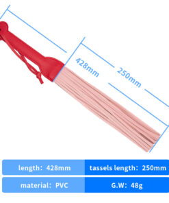 d68bf7af163436d71085de10934506f3 Dona Coelha Flogger de Tiras curtas - Linha BDSM